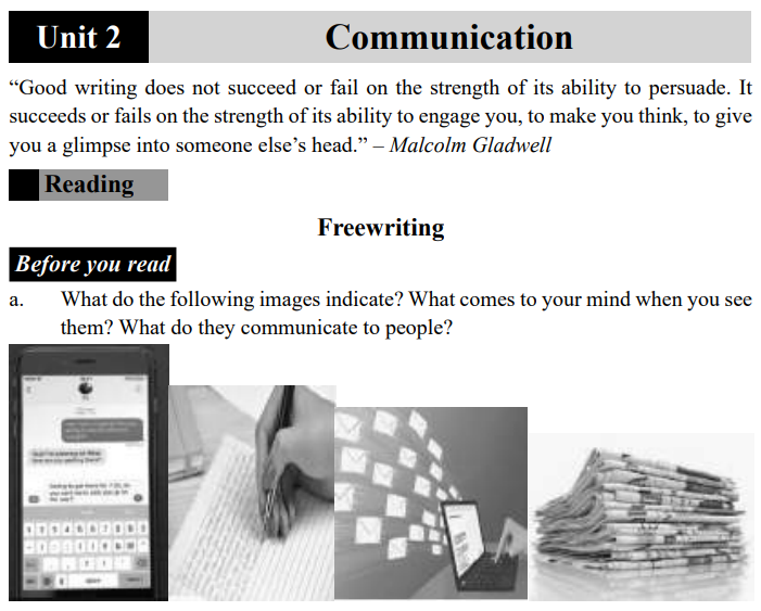 class-11-new-compulsory-english-unit-2-communication-free-writing-exercises-from-the-book