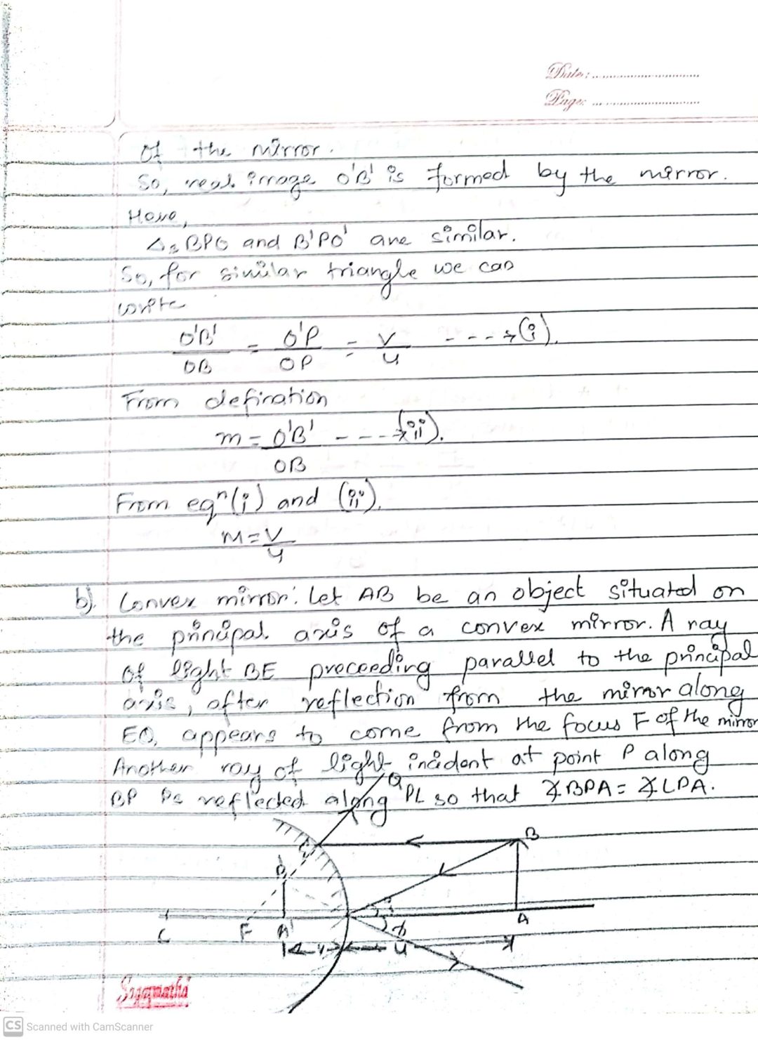 Optics Class 11 Physics Note Your All Notes