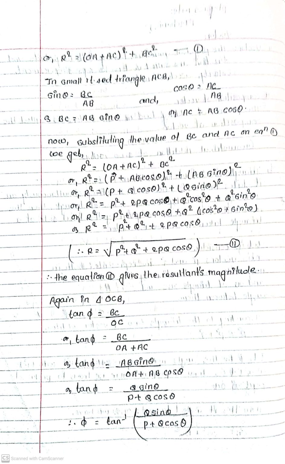 Mechanics: Class 11 Physics Note - Your All Notes