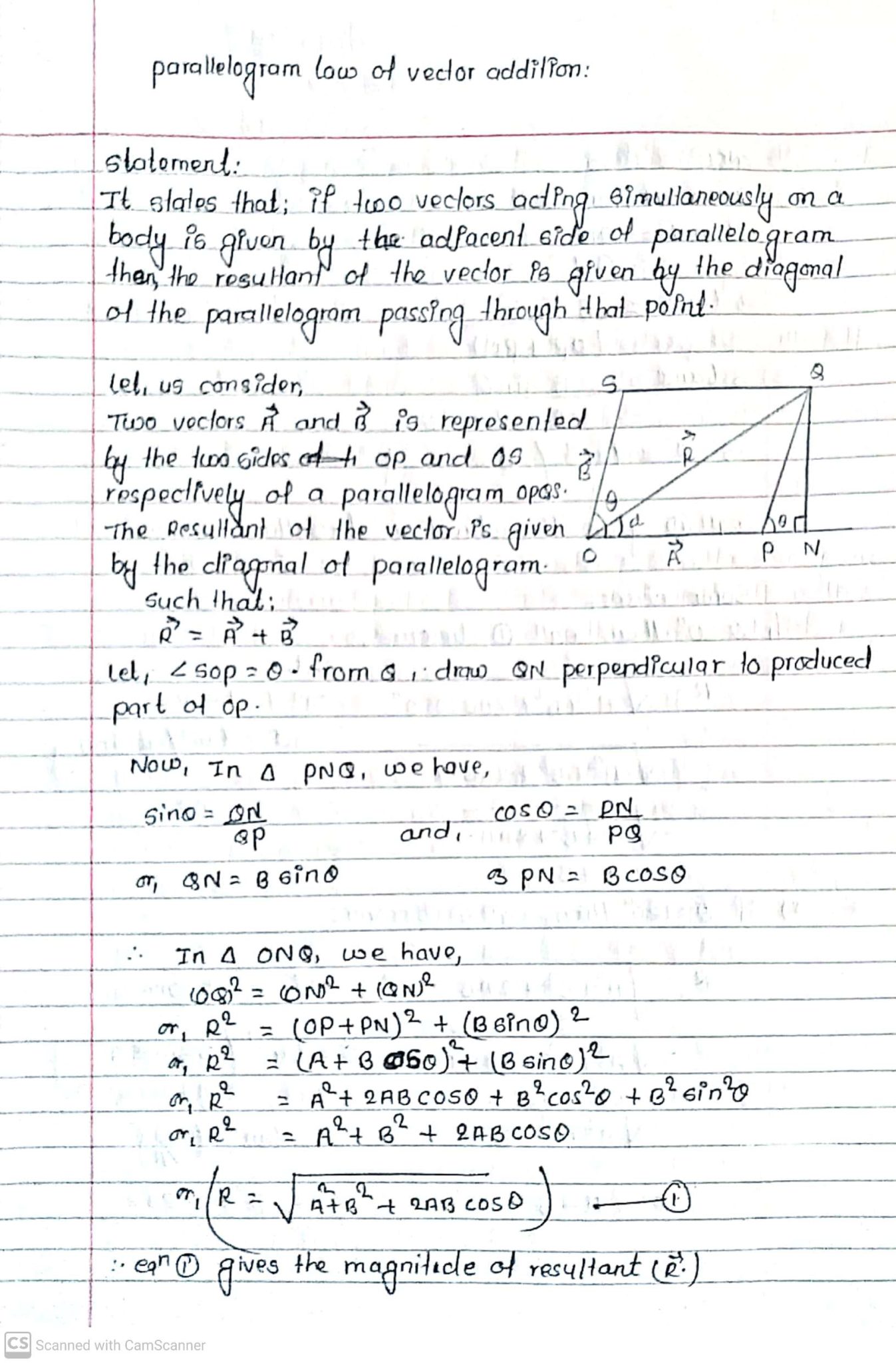 Mechanics: Class 11 Physics Note - Your All Notes