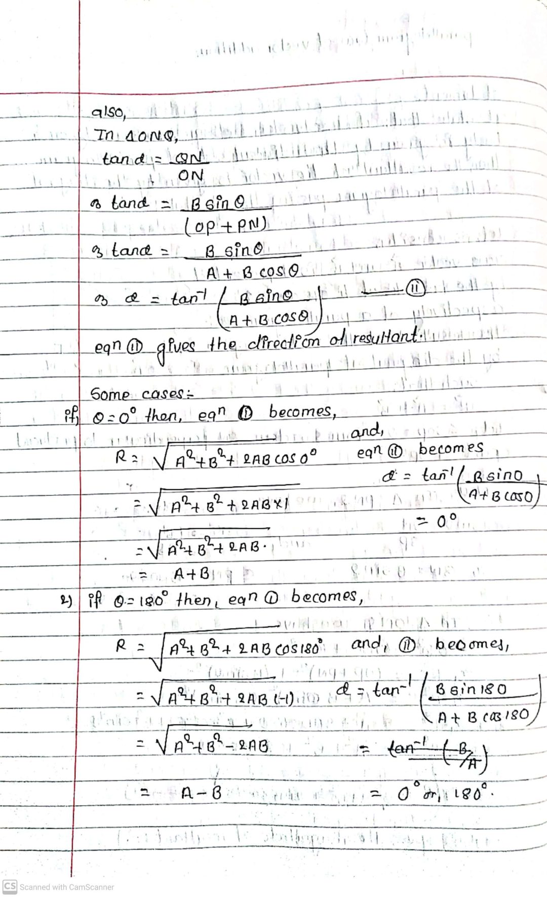 Mechanics: Class 11 Physics Note - Your All Notes