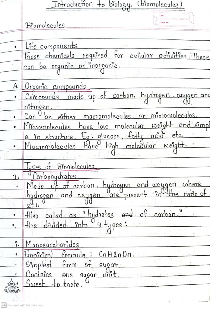 Class 11 Biology Note: Part Two (Neb New Course) - Your All Notes