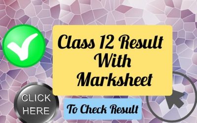 Class 12 Result with Marksheet 2079