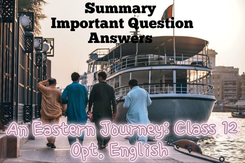An Eastern Journey” by W.S. Maugham